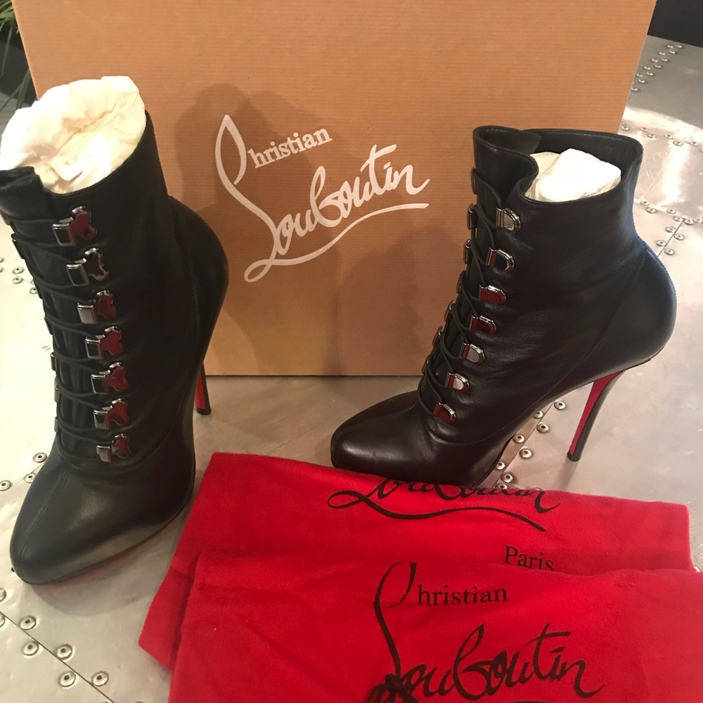 Christian Louboutin “Troopista Ankle Boots”